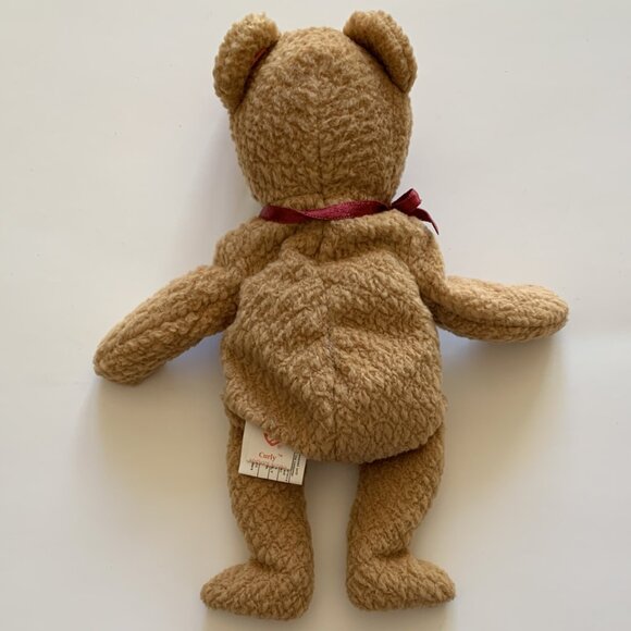TY Beanie Babies - Curly - 1996 Original Retired (Brown Nose) - Style 4052 - Picture 2 of 14